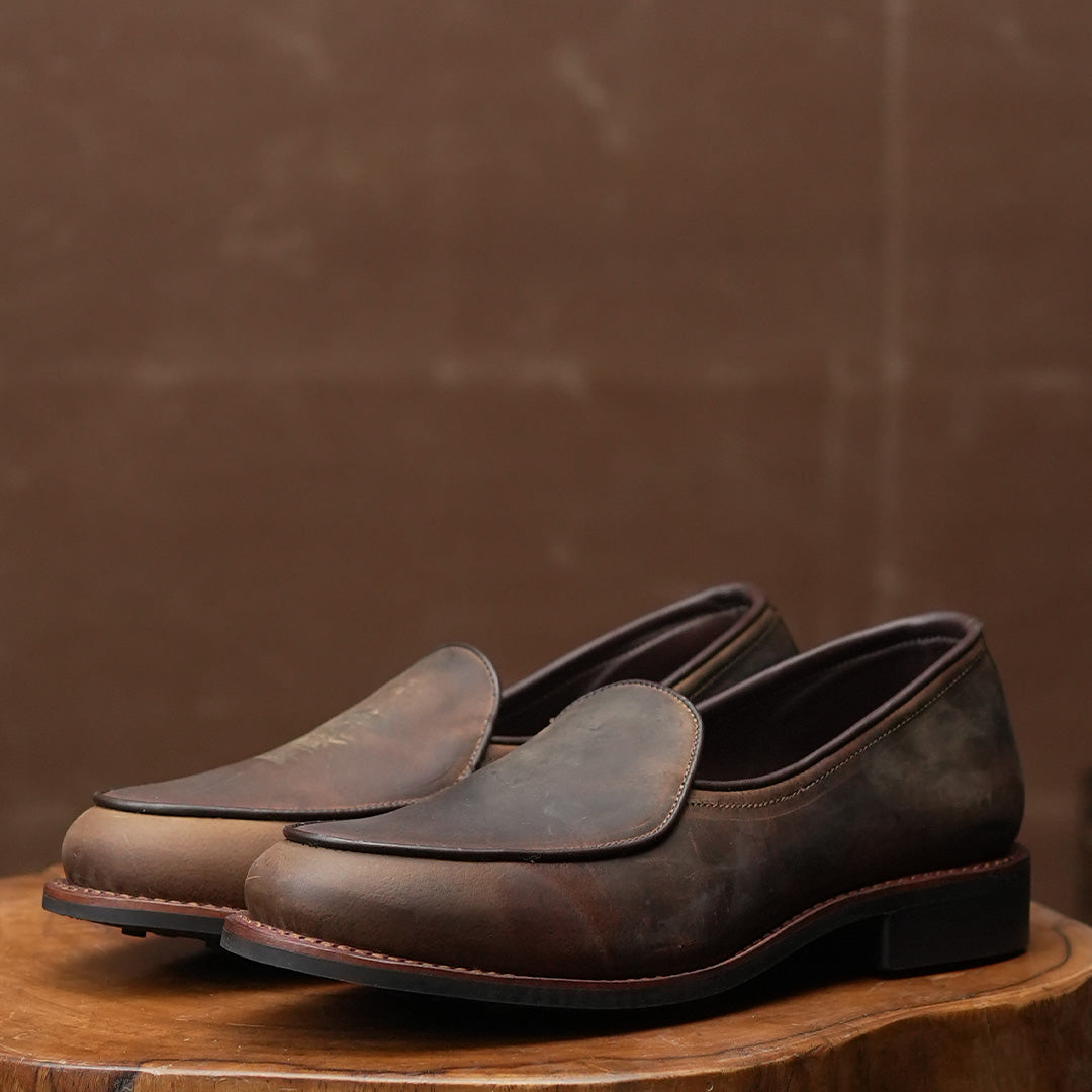 Belgian Loafers ( Vintage Brown ) 457 CRS