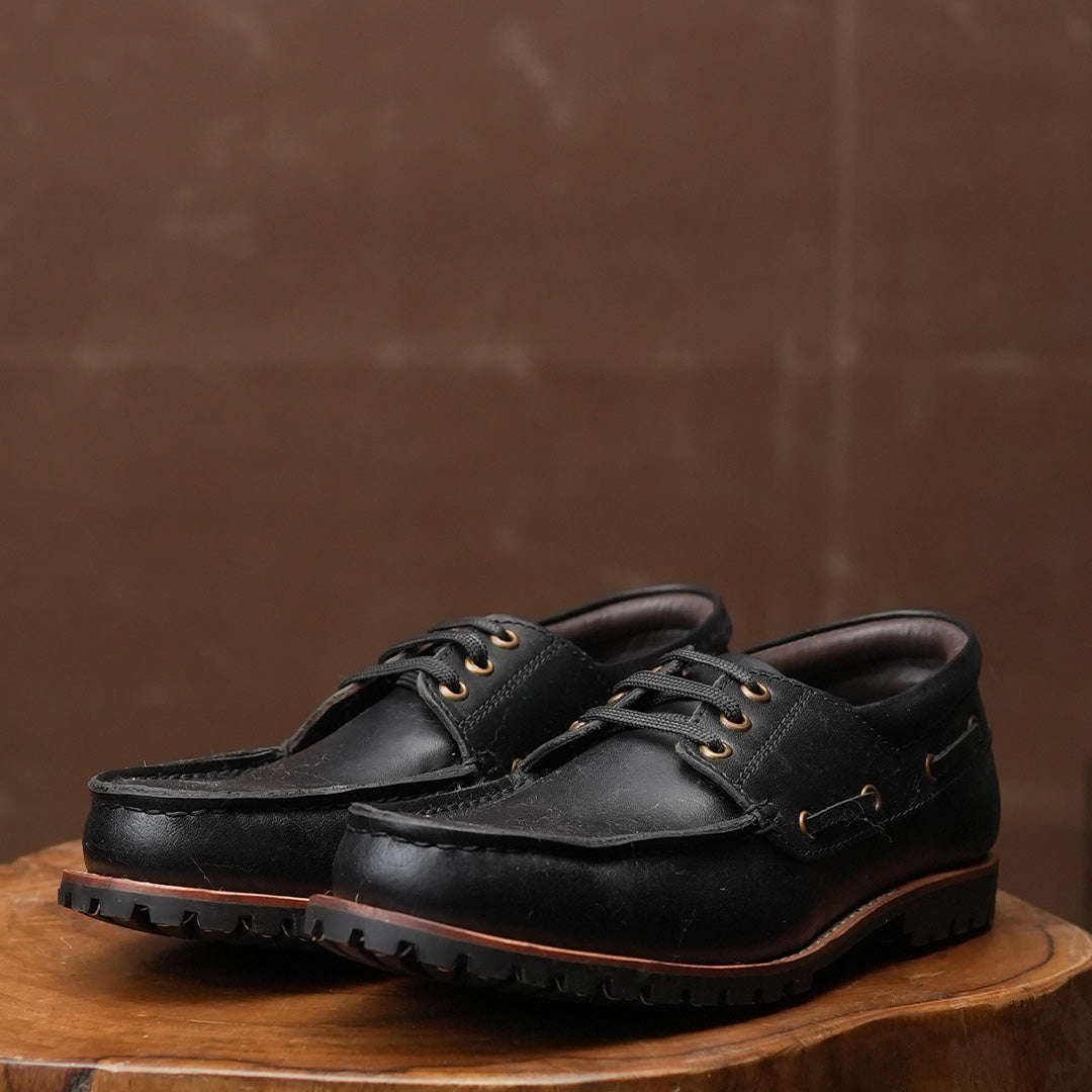 Voyager Boat Shoes ( Raven Black ) 472 CRS