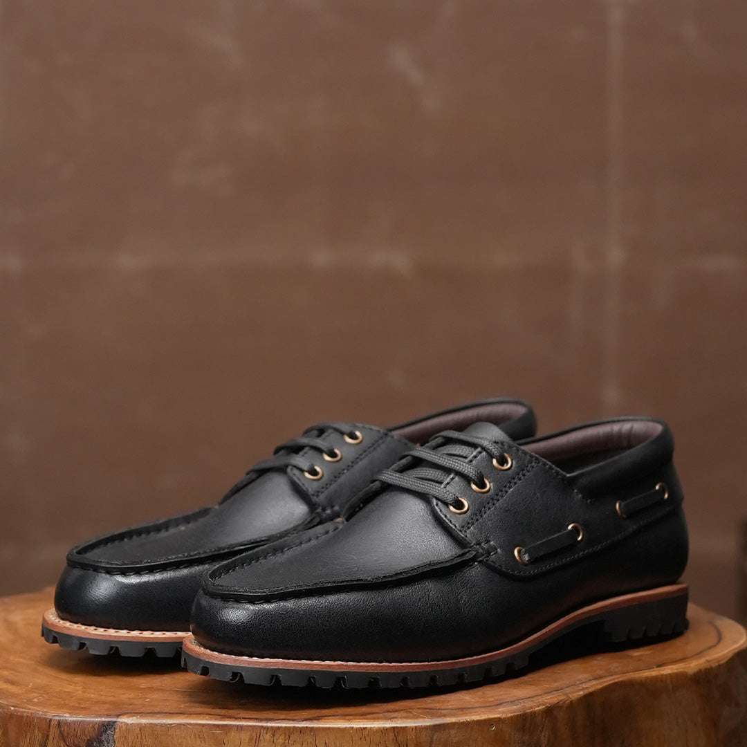Voyager Boat Shoes ( Raven Black ) 444 CRS