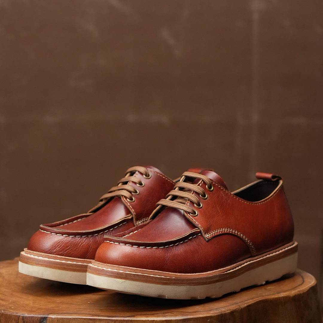 Moc Toe Shoes ( Saddle Tan ) 487 CRS