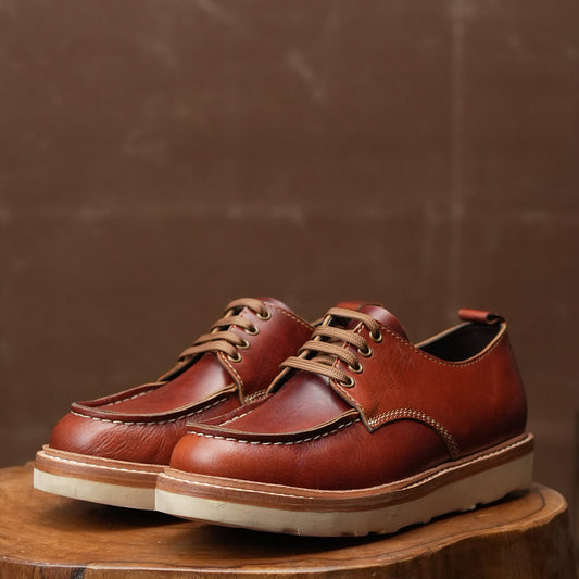 Moc Toe Shoes ( Saddle Tan ) 487 CRS
