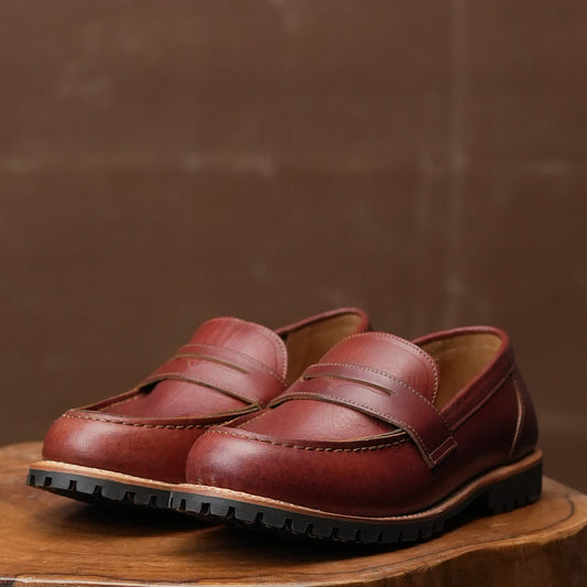 Penny Loafers ( Saddle Tan ) 466 CRS