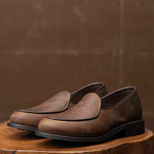 Belgian Loafers ( Vintage Brown ) 464 CRS