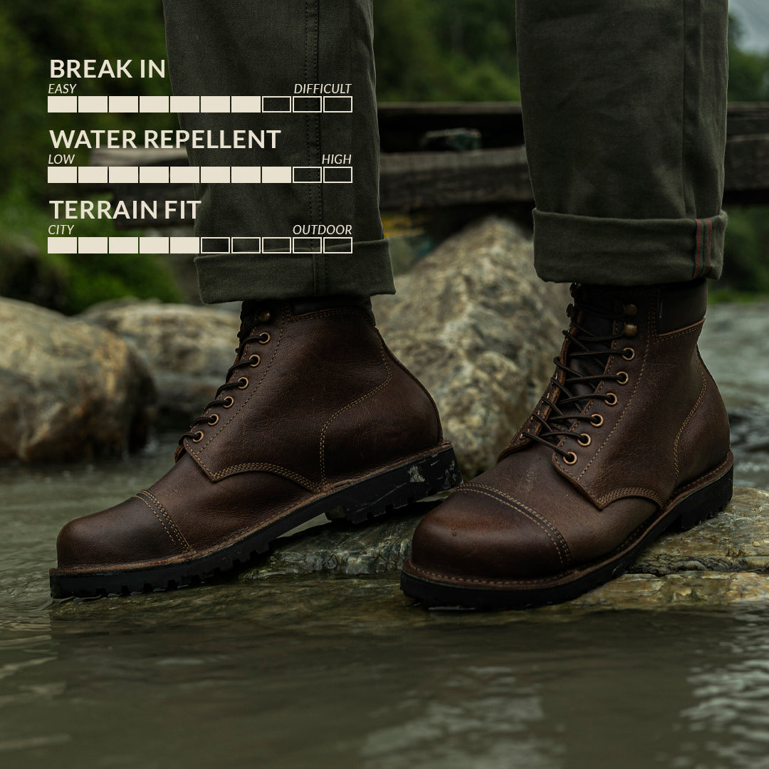 Women Himalayan Trailmaster Boots 6" (Vintage Brown) Water Repellent