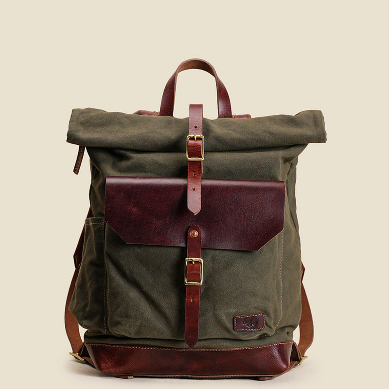 The camper Roll Top ( Forest Green )