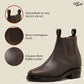 Heritage Chelsea Boots 6" (Vintage Brown) Goodyear Welted
