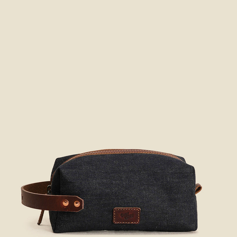 Utility Dopp Kit ( Selvedge Denim )