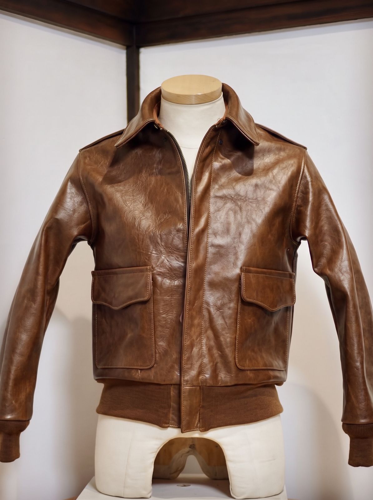 Brown Horsehide Jacket (Pre-Order)