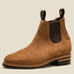 Women Heritage Chelsea Boots 6" (Wheat Roughout) Goodyear Welted