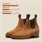 Women Heritage Chelsea Boots 6" (Wheat Roughout) Goodyear Welted