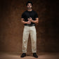 Double Knee Carpenter Arctic Wolf 12 Oz Cotton Twill Pants For Men (True Straight)