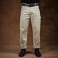 Double Knee Carpenter Arctic Wolf 12 Oz Cotton Twill Pants For Men (True Straight)