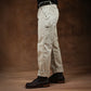 Double Knee Carpenter Arctic Wolf 12 Oz Cotton Twill Pants For Men (True Straight)