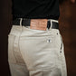 Double Knee Carpenter Arctic Wolf 12 Oz Cotton Twill Pants For Men (True Straight)