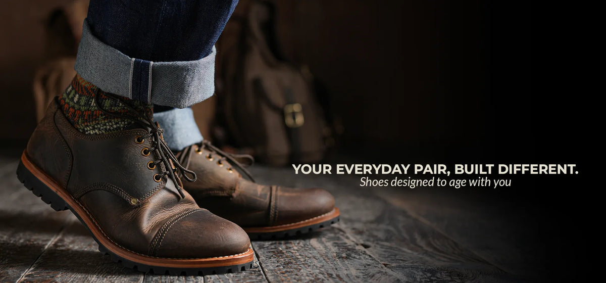 Craft & Glory Handcrafted Leather Shoes - Your Everyday Pair Built Different - Desktop Hero Banner