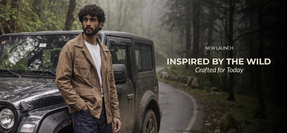 Craft & Glory Jungle Collection Handcrafted Leather & Waxed Canvas - Desktop Hero Banner