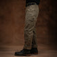 Double Knee Carpenter Field Tan 12 Oz Hard Waxed Canvas Pants For Men (True Straight)
