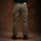 Double Knee Carpenter Field Tan 12 Oz Hard Waxed Canvas Pants For Men (True Straight)