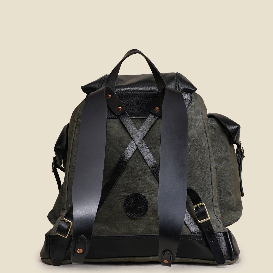 Jungle Rucksack (Forest Green x Raven Black)