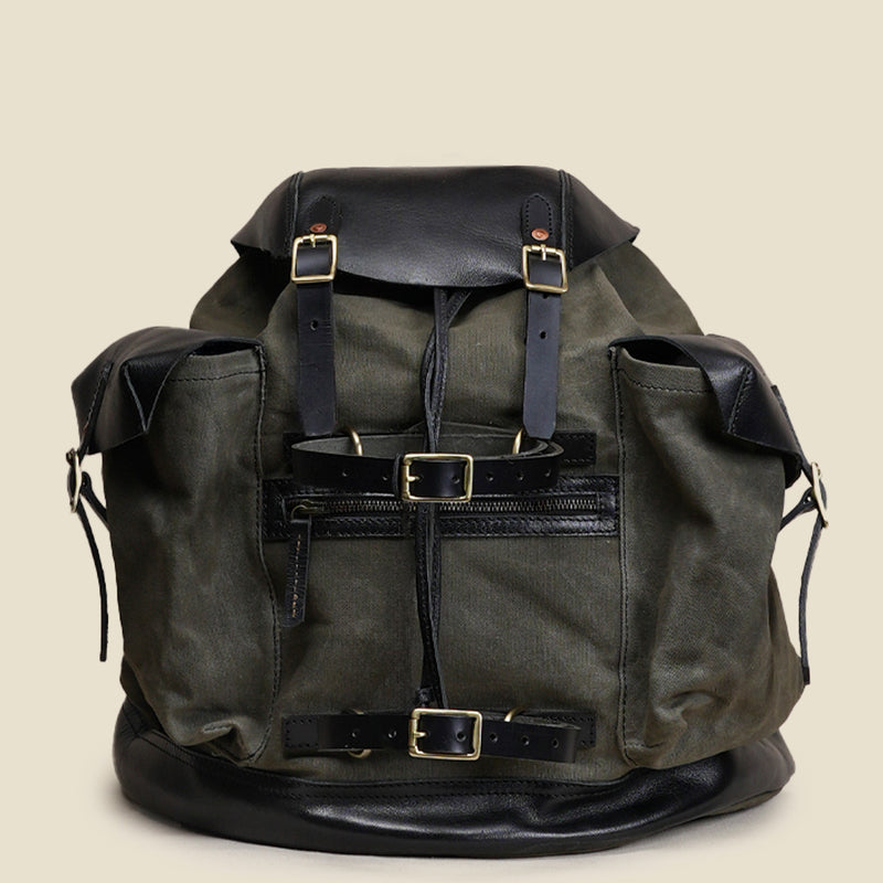 Jungle Rucksack (Forest Green x Raven Black)