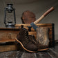 Grizzly Brown Full Grain  Water Buffalo Roughout (Leather Option )