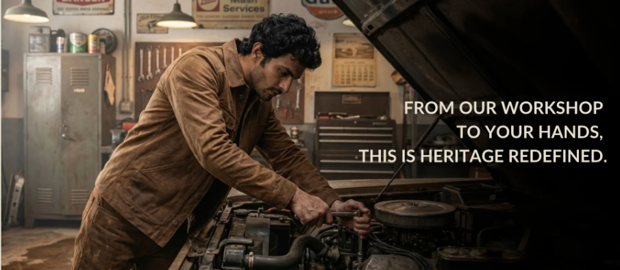 From Our Workshop To Your Hands, This Is Heritage Redefined