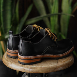 Task Shoes (Raven Black) Goodyear Welted β Craft & Glory