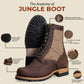 Jungle Boots 6" (Forest Green x Raven Black) Goodyear Welted