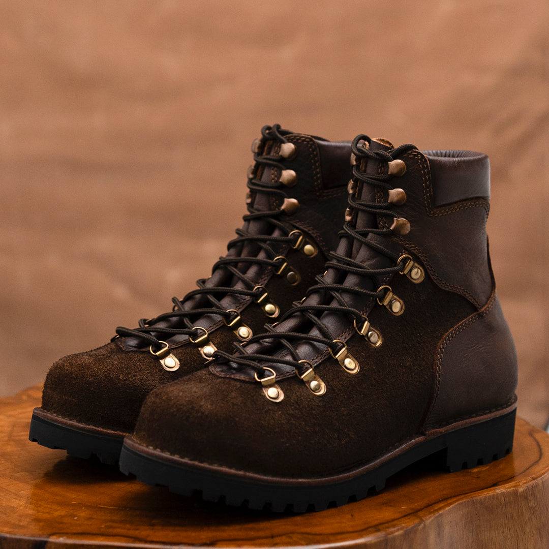 Himalayan Hiker Boots 6" (Grizzly Brown) Water Repellent