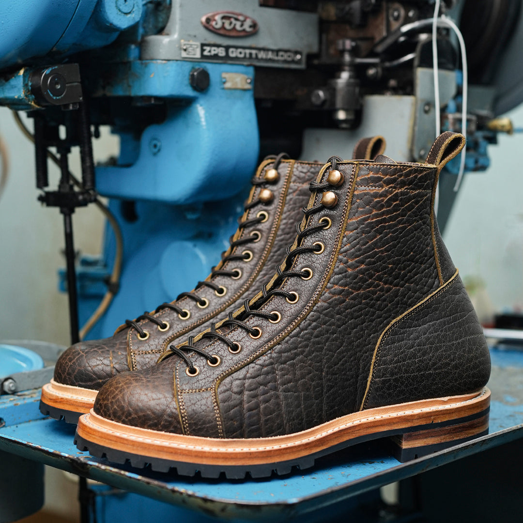 Godzilla Brown (Shrunken Leather Option)