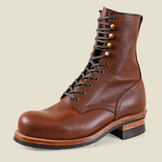 Trooper 2.0 Boots 8" ( Russet Waxed Roughout ) Goodyear Welted