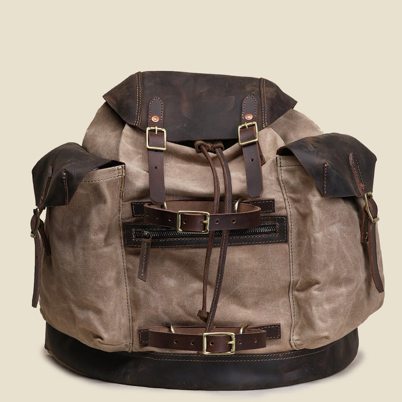 Jungle Rucksack (Sandstorm x Vintage Brown)