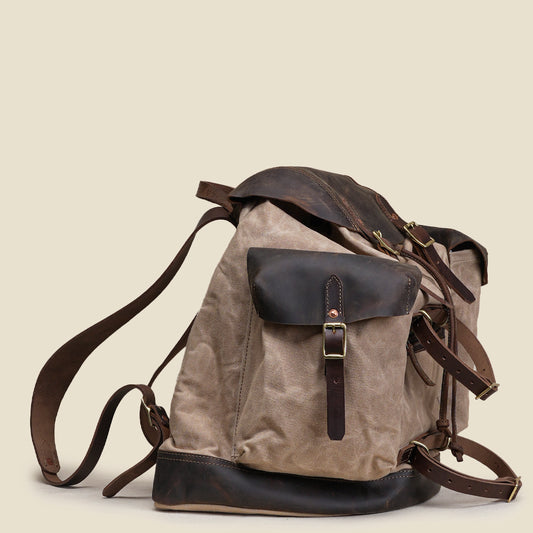 Jungle Rucksack (Sandstorm x Vintage Brown)