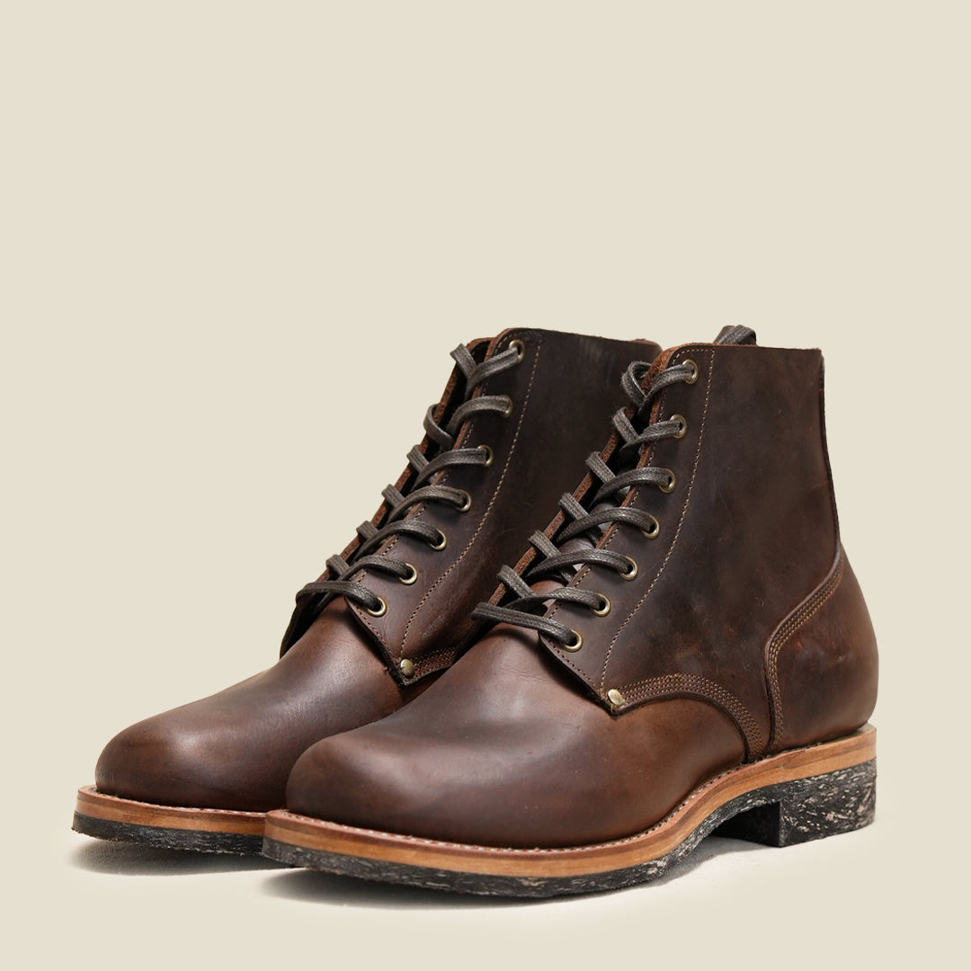 M-43 Boot 6" (Vintage Brown) Goodyear Welted