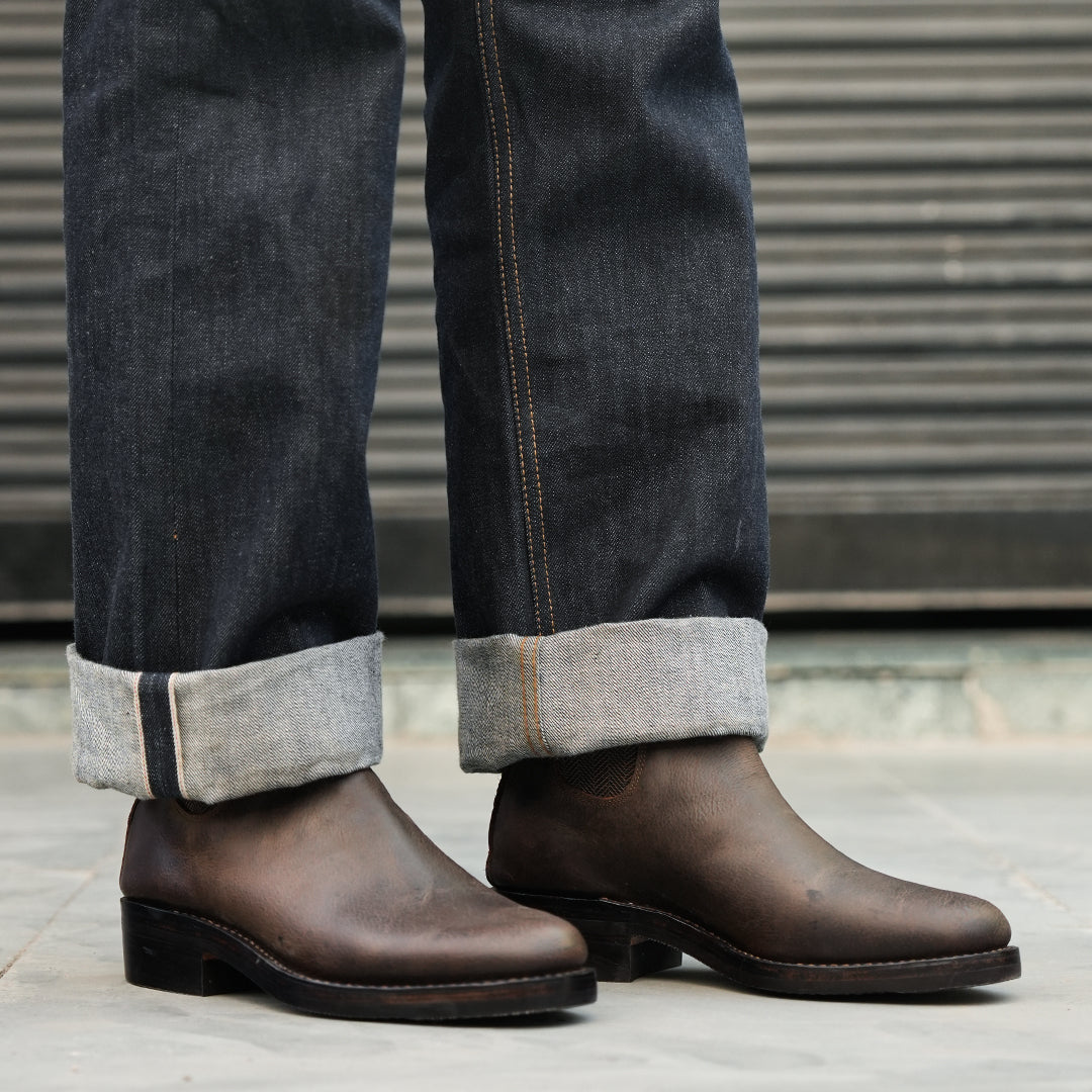 Heritage Chelsea Boots 6" (Vintage Brown) Goodyear Welted