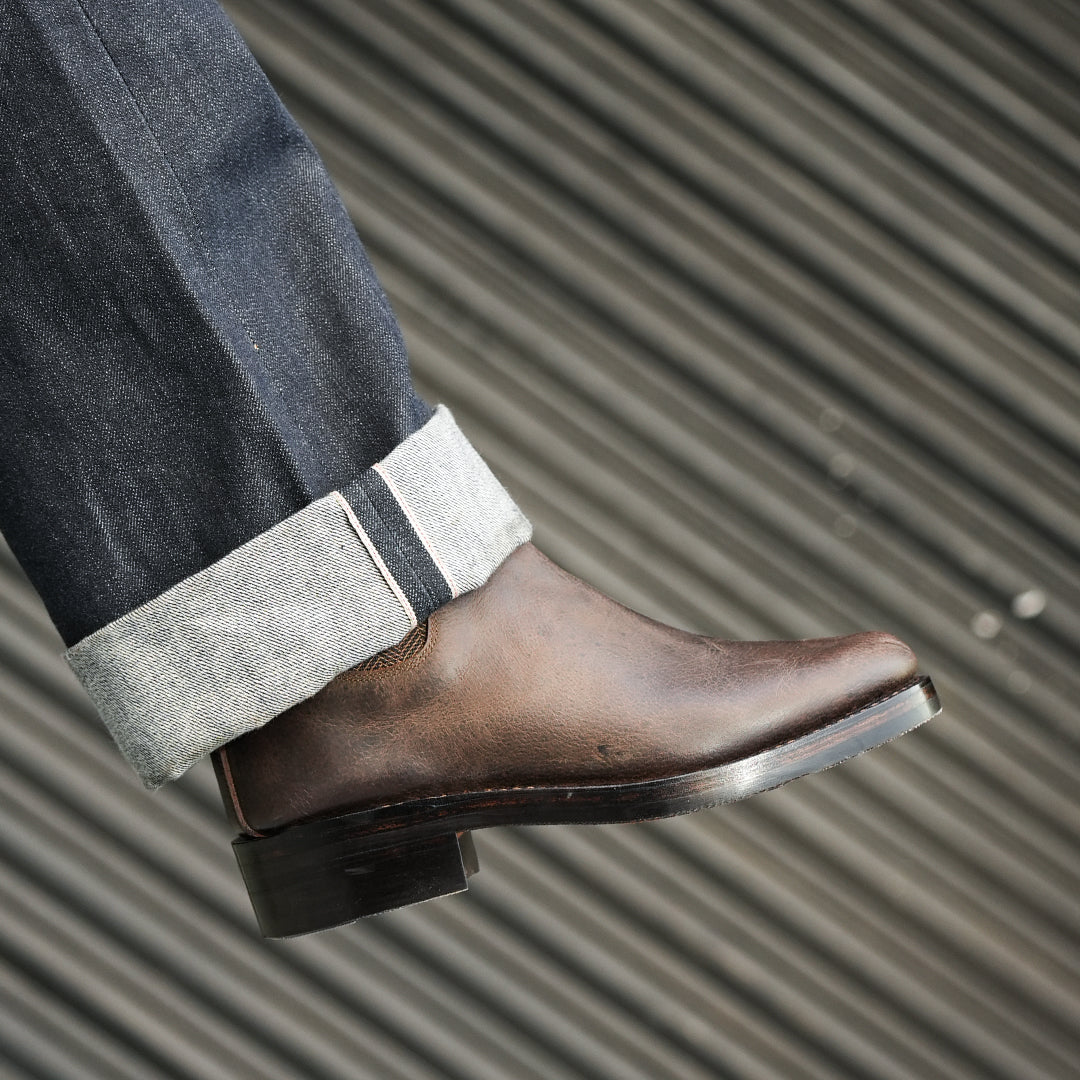 Heritage Chelsea Boots 6" (Vintage Brown) Goodyear Welted