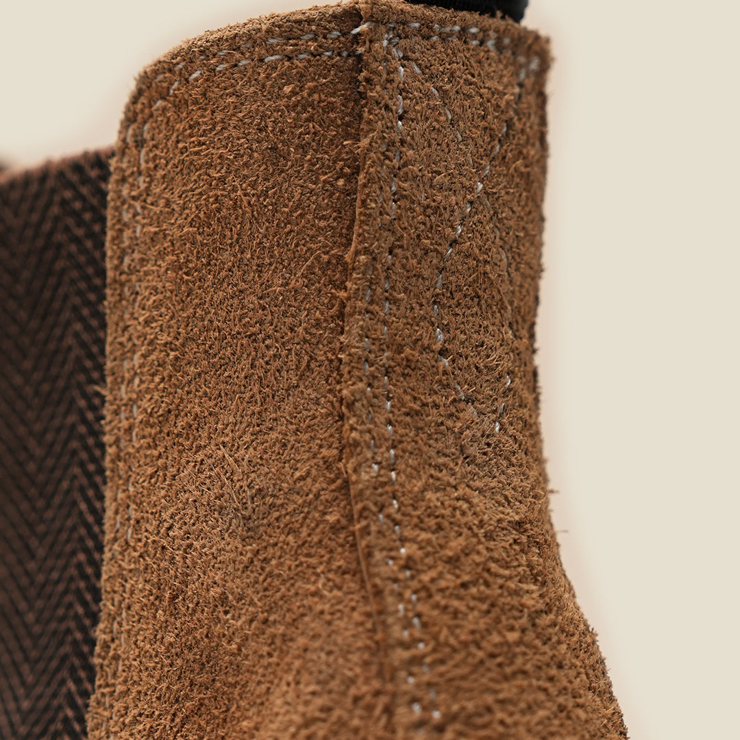 Heritage Chelsea Boots 6" (Wheat Roughout) Goodyear Welted