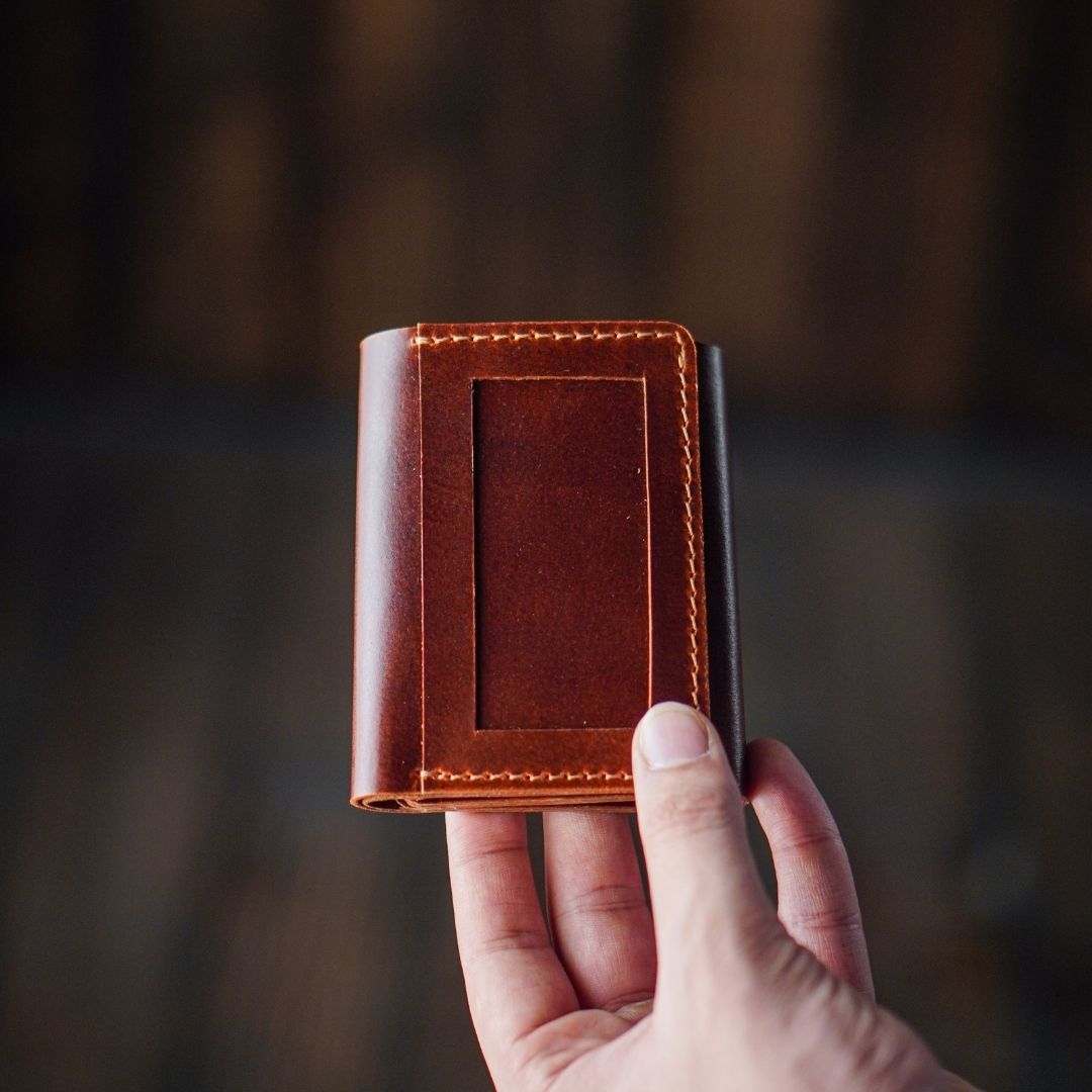 Legacy Trifold Wallet (Saddle Tan)
