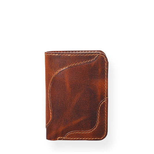 Countryman Vertical Wallet (Saddle Tan)