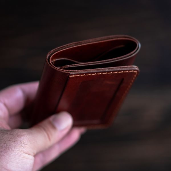 Legacy Trifold Wallet (Saddle Tan)