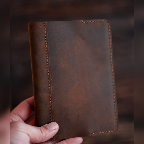 Minimal Notebook Cover (Vintage Brown)