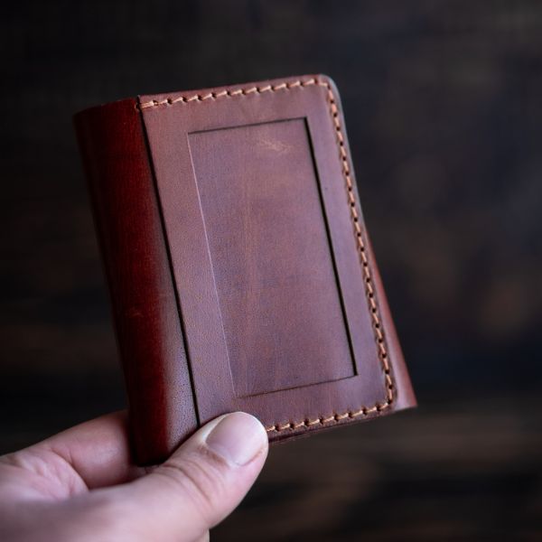 Legacy Trifold Wallet (Saddle Tan)