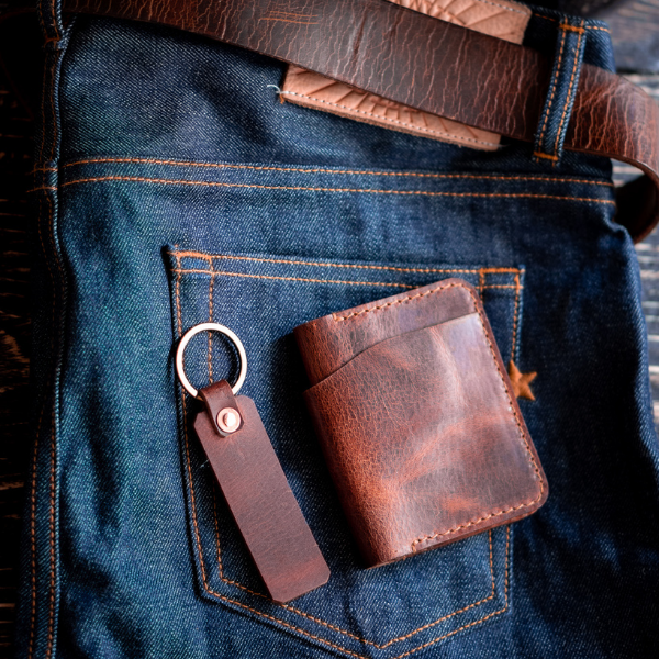 Glasgow Mini Wallet (Saddle Tan)