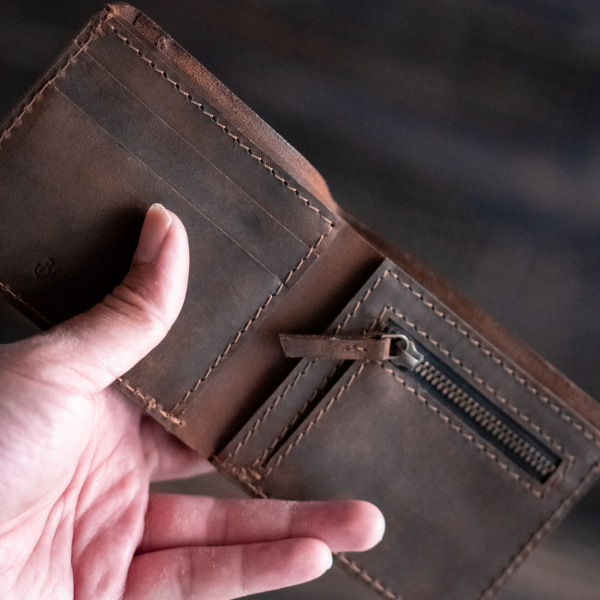 Austin Leather Wallet (Vintage Brown)