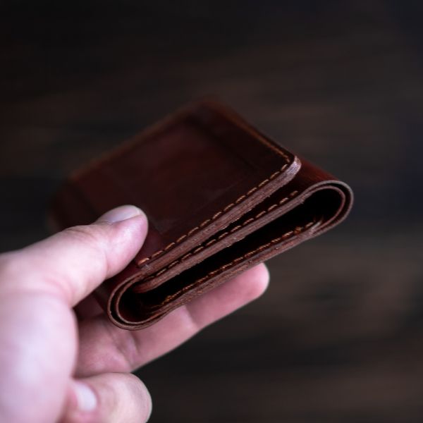 Legacy Trifold Wallet (Saddle Tan)