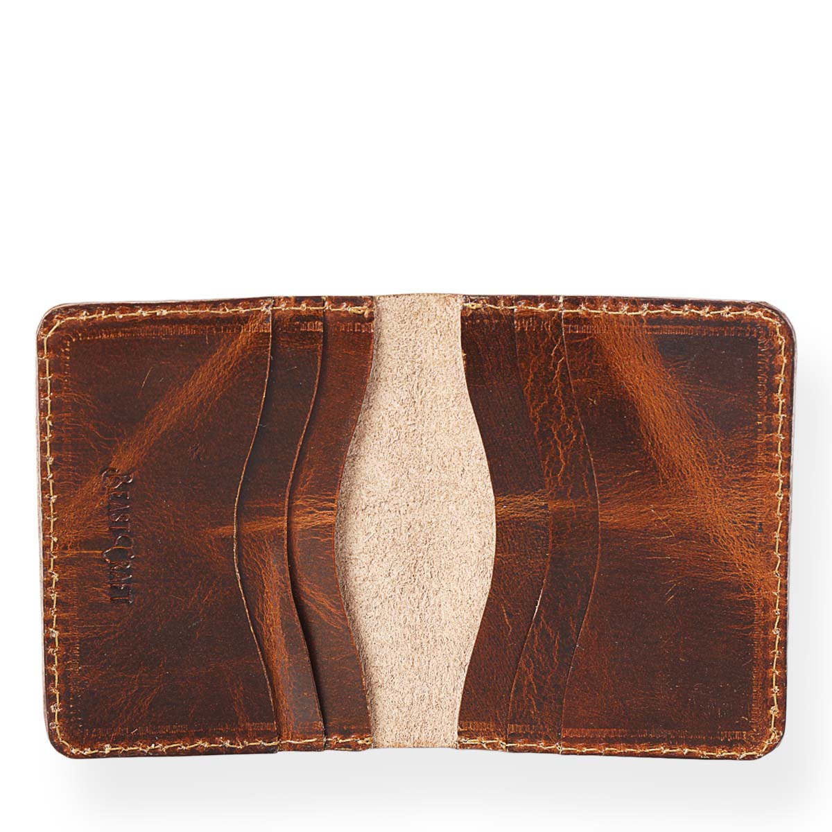 Bi - Fold Vertical Card Holder (Saddle Tan) – Craft & Glory