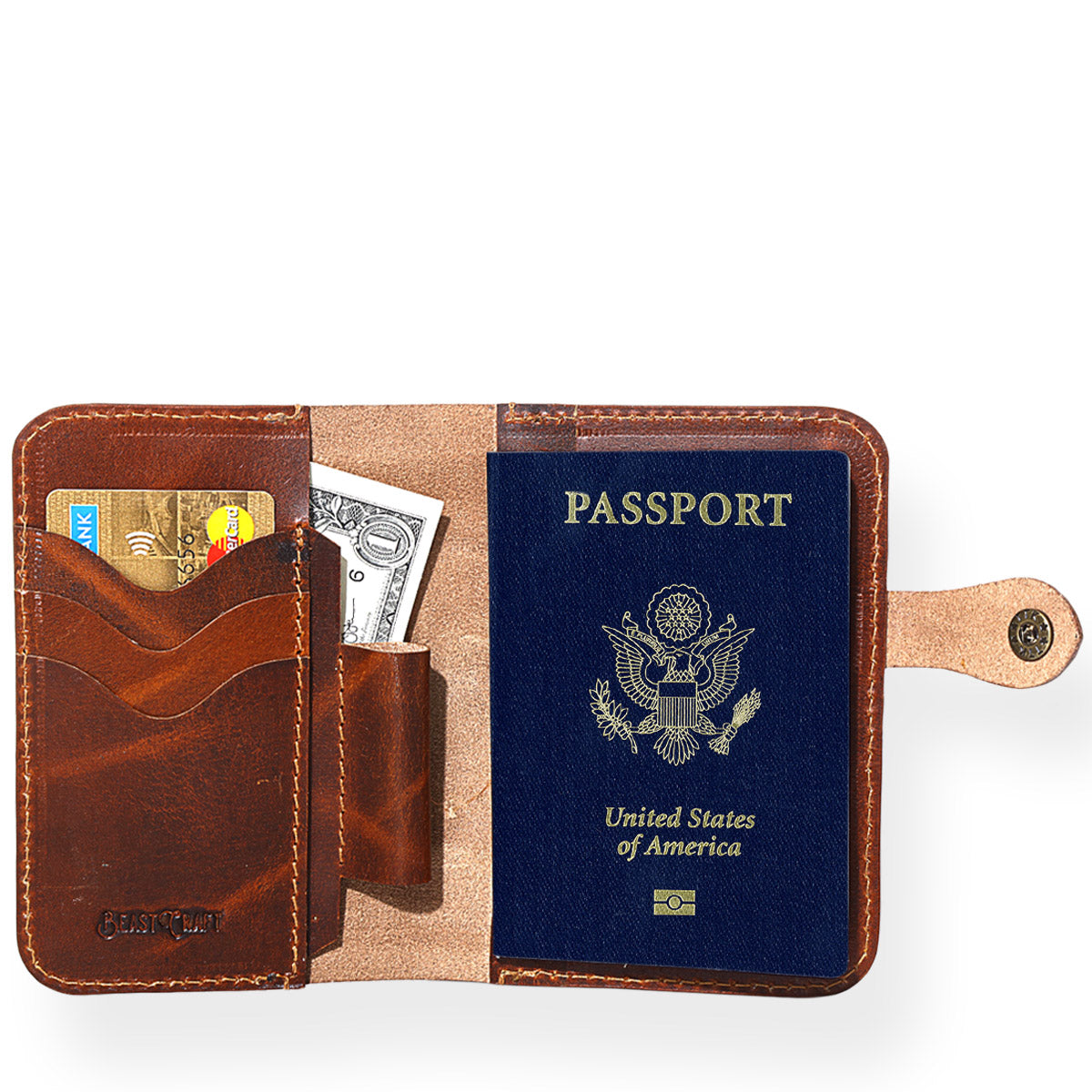 Porte-passeport Countryman (Selle Tan)