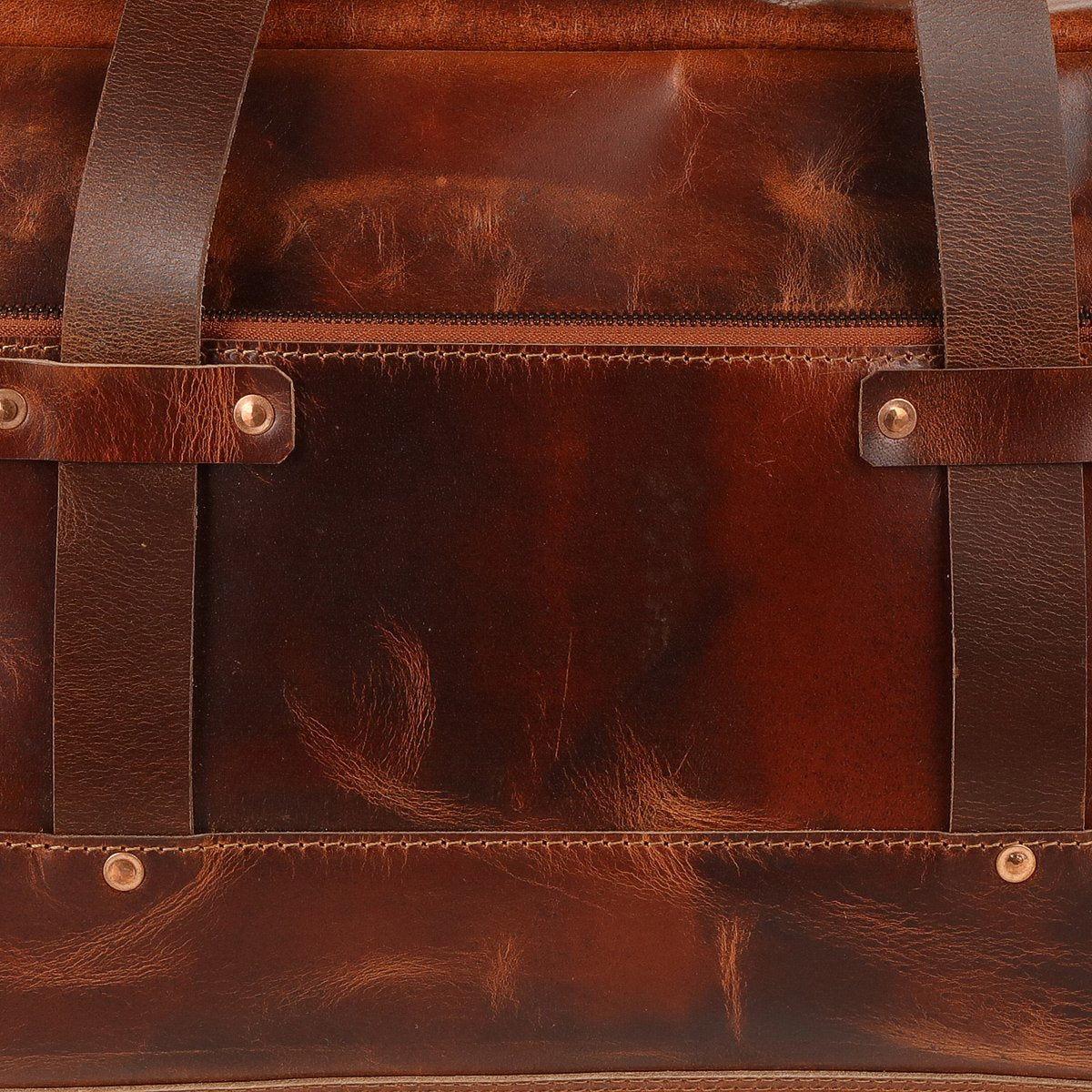leather gym duffle bag
