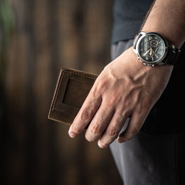 Legacy Trifold Wallet (Vintage brown)