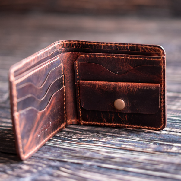 Boston Wallet (Saddle Tan)